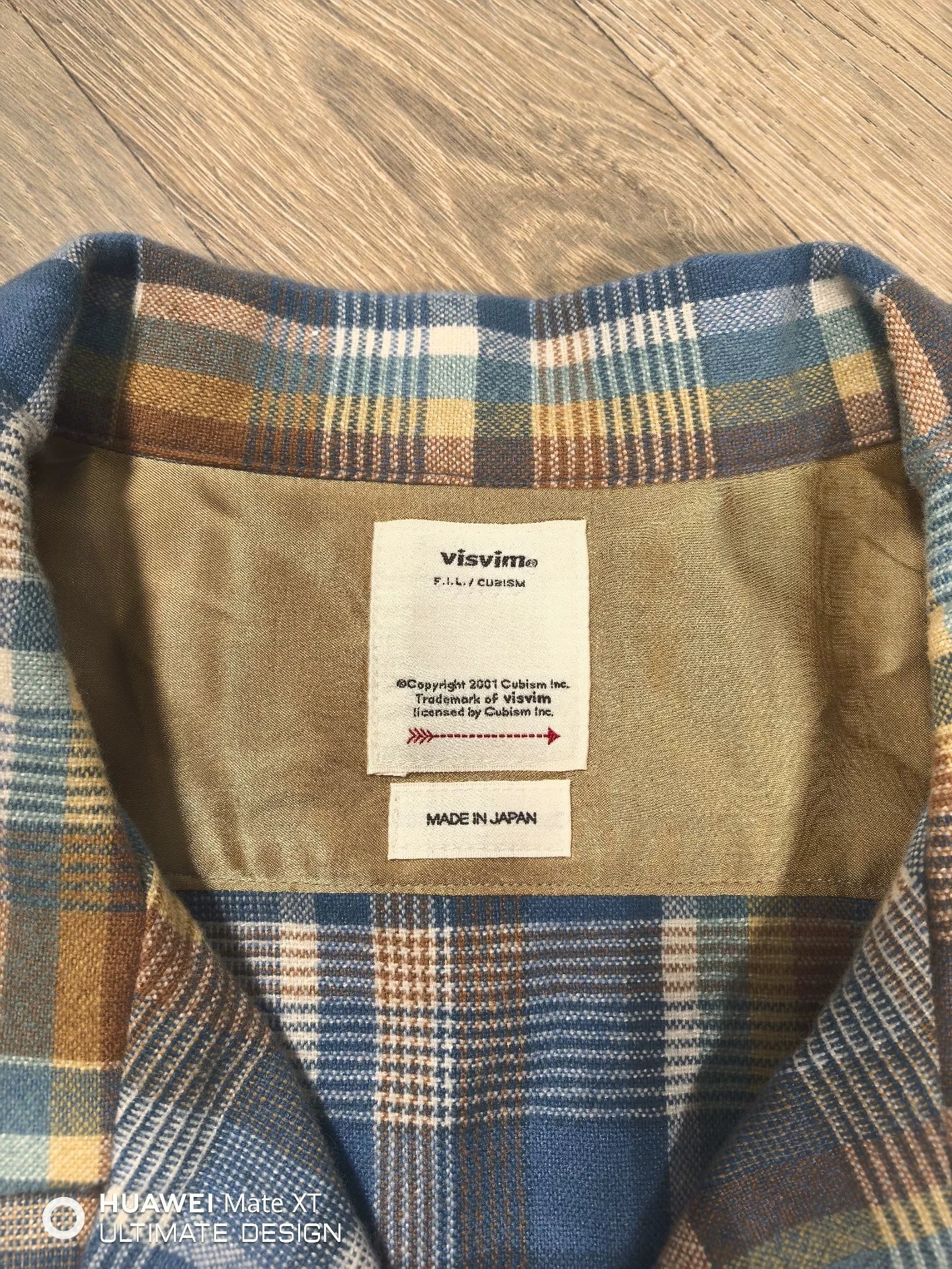 visvim boomer check shirt jacket