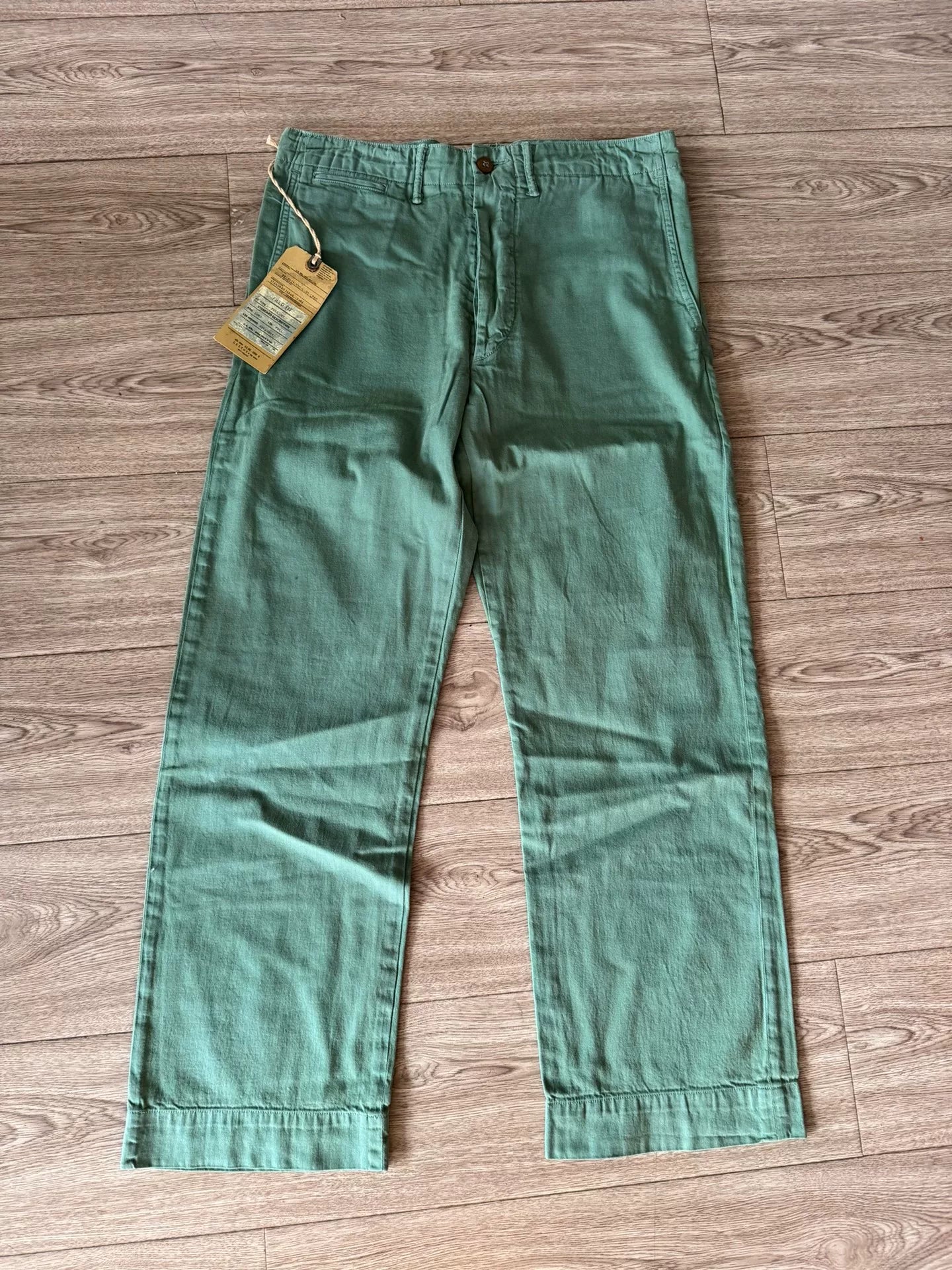 vintage rrl washed officer pants