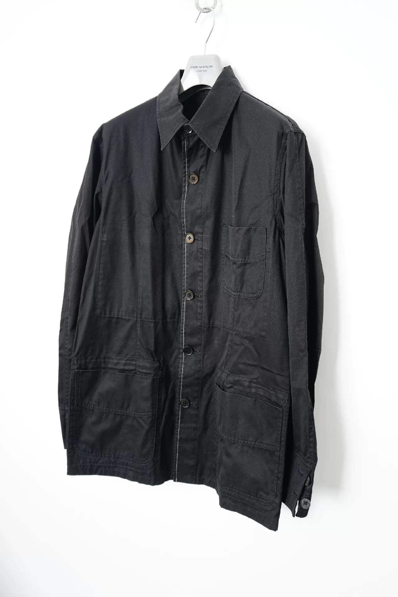 Yohji Yamamoto Spring Summer Topstitch 3-Pocket Jacket