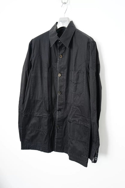 Yohji Yamamoto Spring Summer Topstitch 3-Pocket Jacket