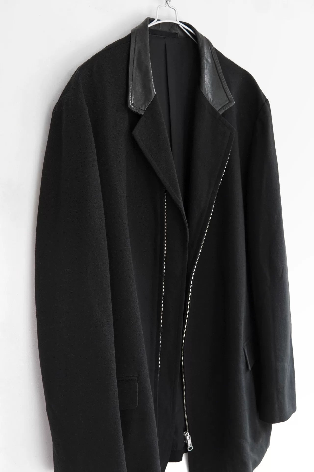 Y's for men Yohji Yamamoto leather collar jacket