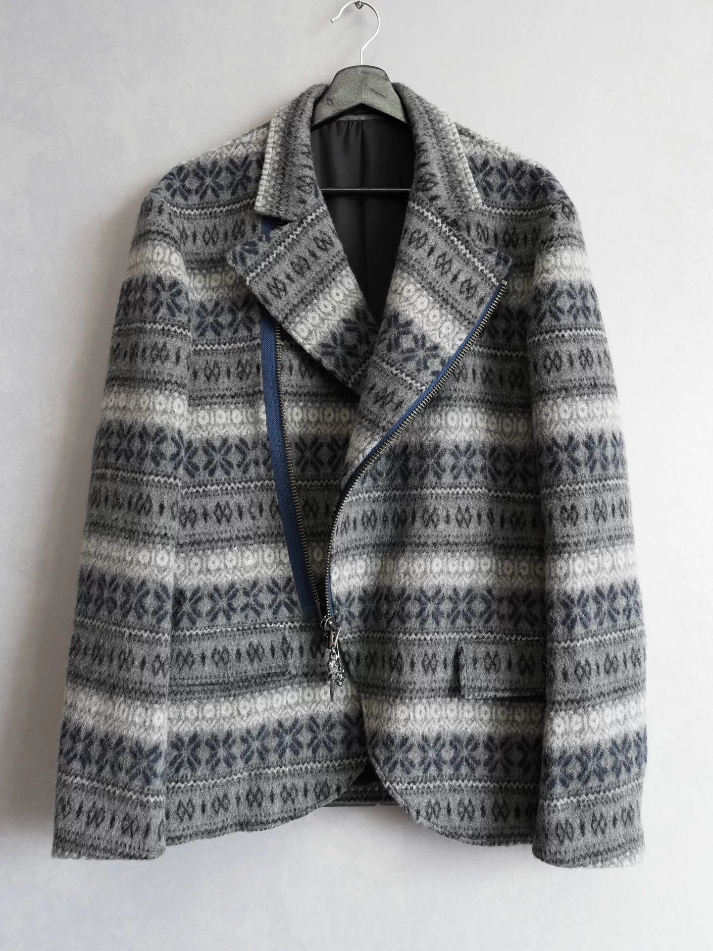 Yohji Yamamoto 14AW Zip Motorcycle Jacket