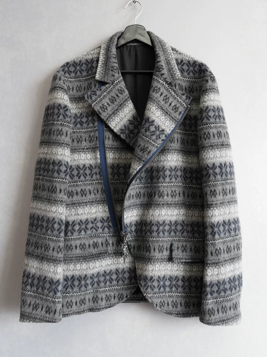 Yohji Yamamoto 14AW Zip Motorcycle Jacket