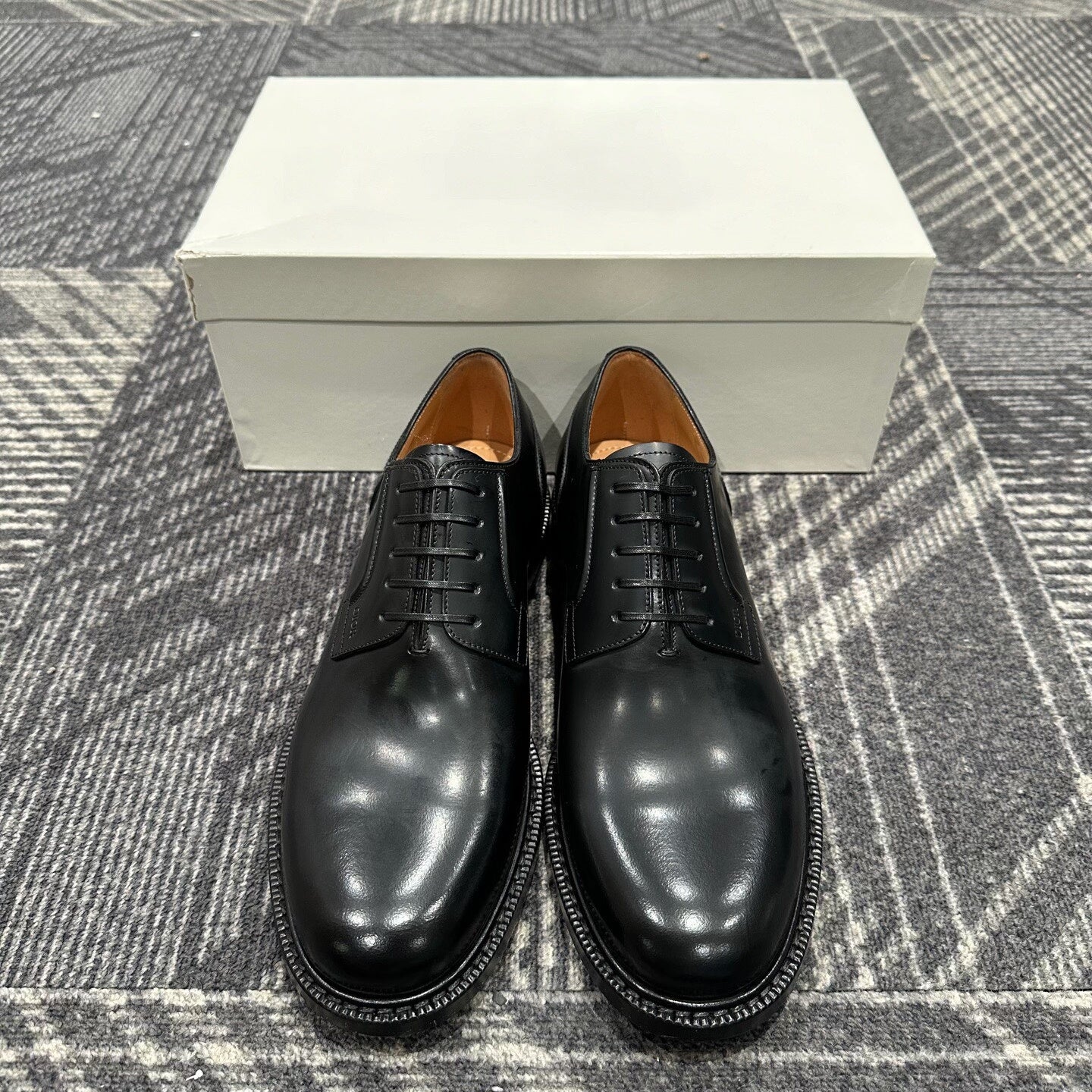 Dior Black Derby Shoes Size 41