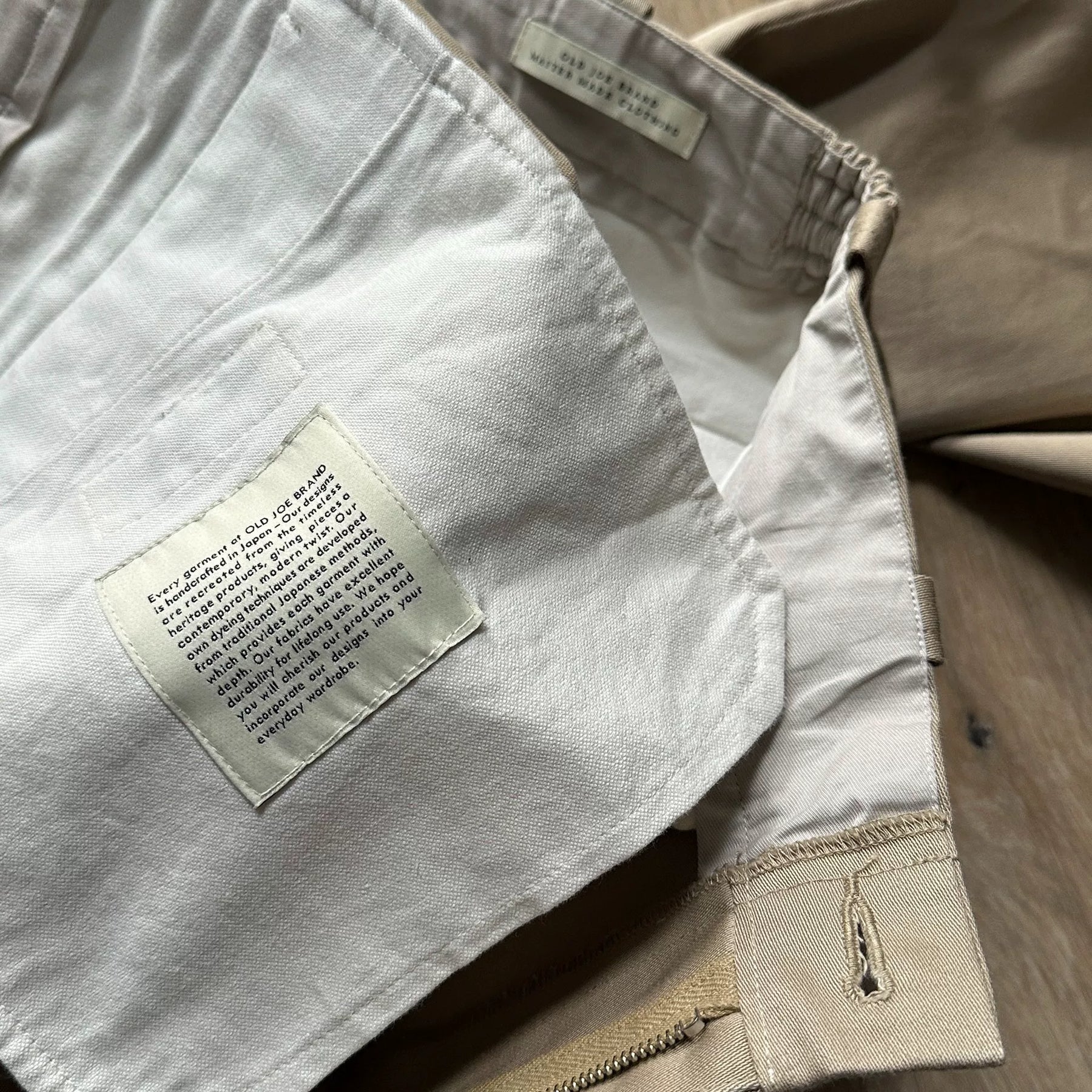 OLD JOE Khaki Pants