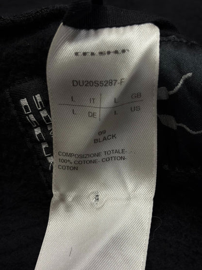 Rick Owens DRKSHDW Side Zip High Neck Coat