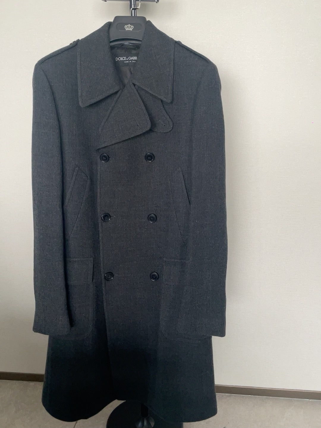 Dolce & Gabbana Double-Breasted Military Coat