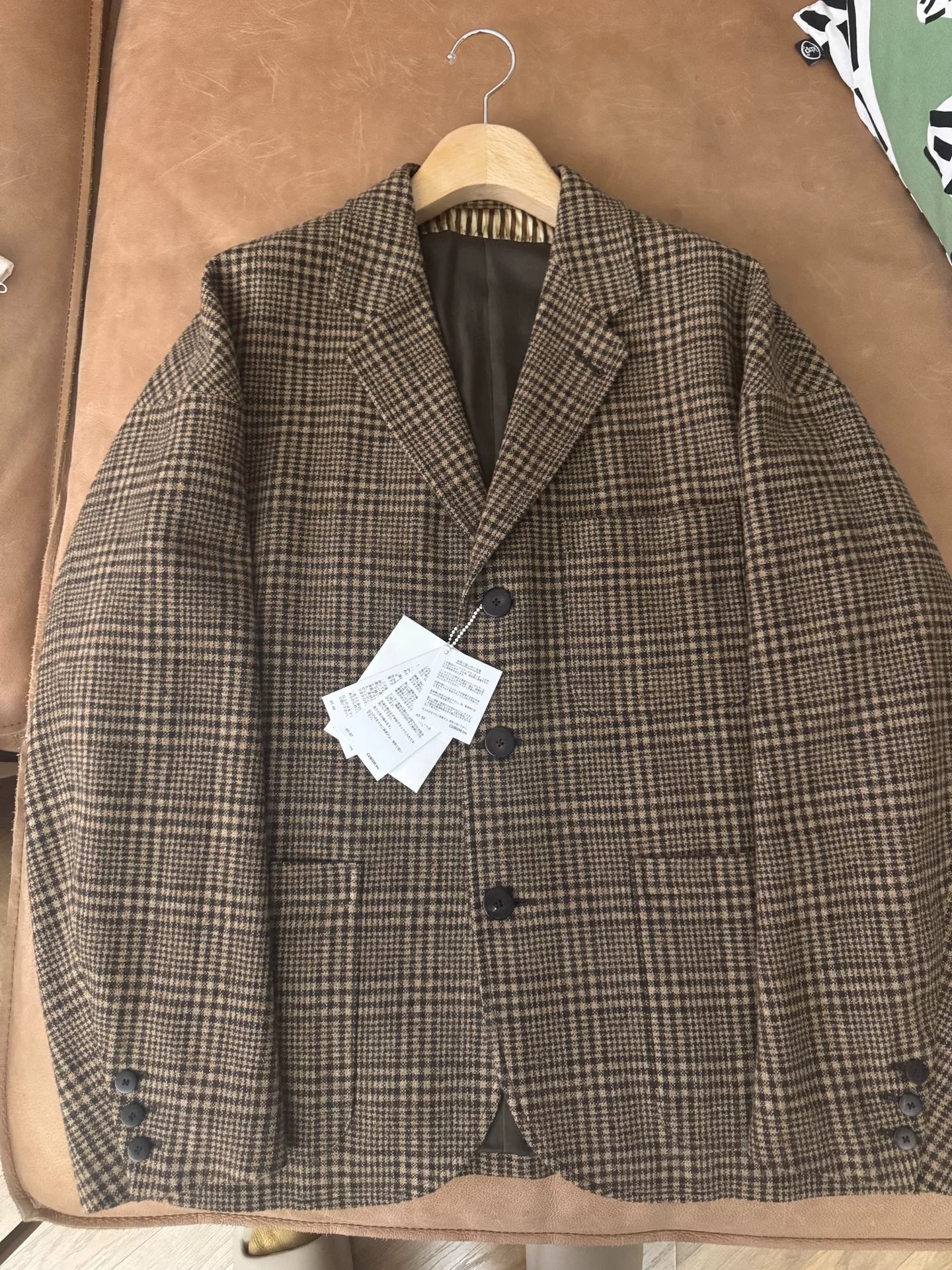 VISVIM 21AW FALKLAND BLAZER TWEED