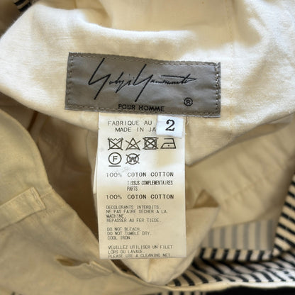 Yohji Yamamoto 17SS Hand-Painted Trousers