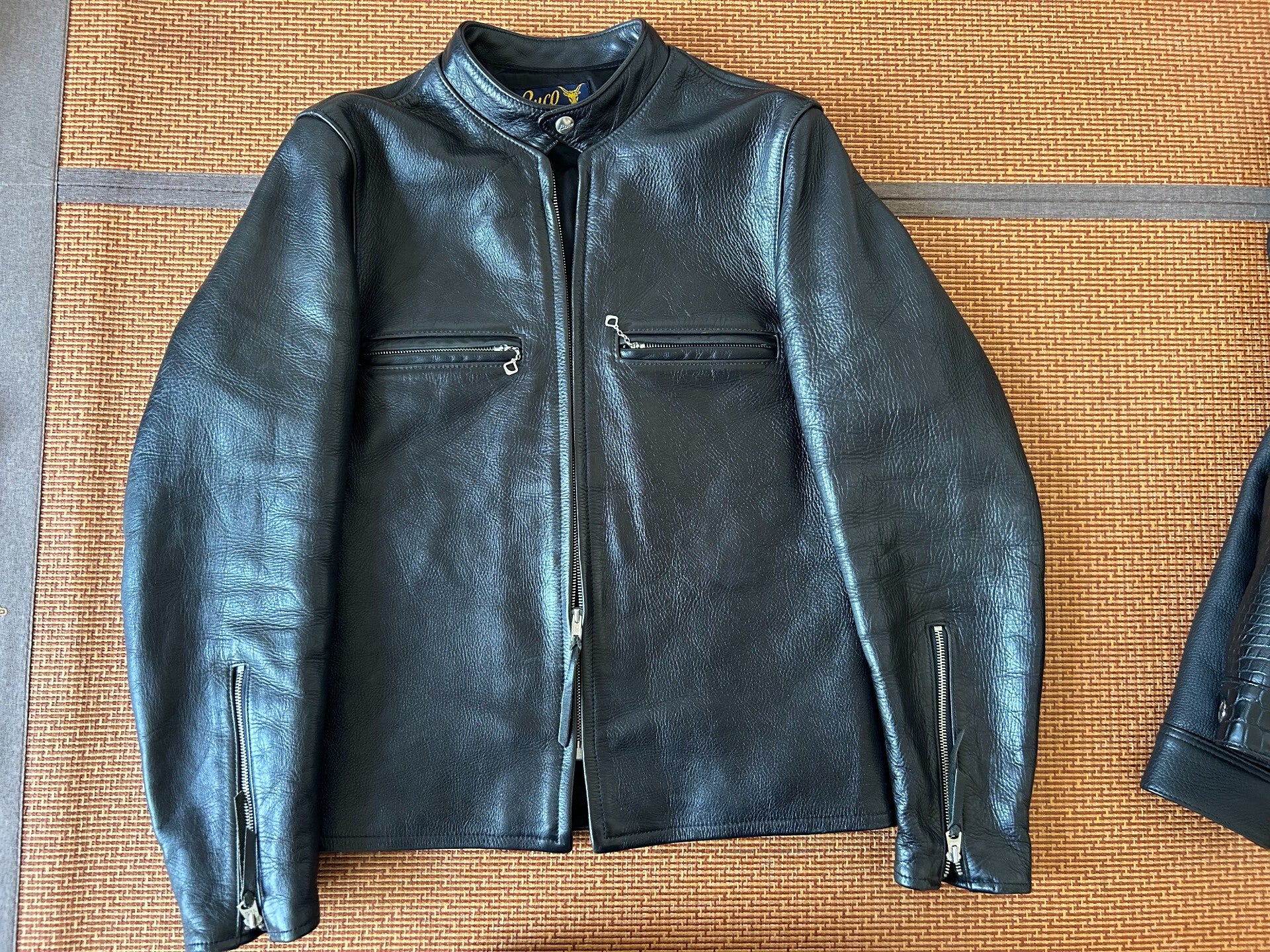 real mccoy BUCO J100 leather jacket size 38