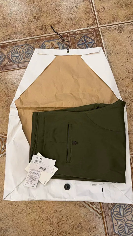 VISVIM 25SS SHARMA PANTS OLIVE