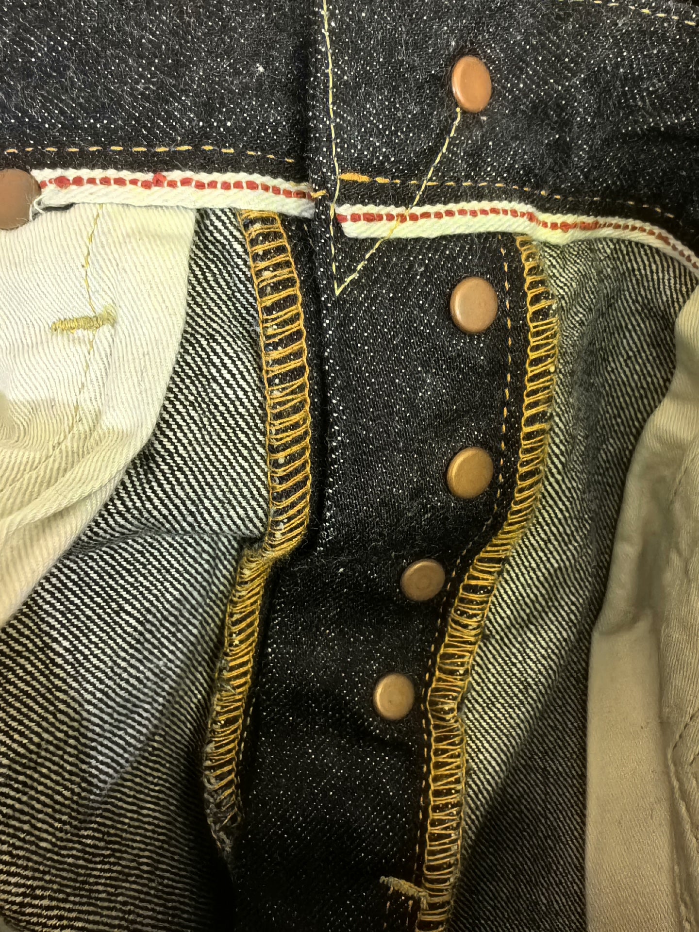 Visvim Dark Blue Raw Denim Jeans