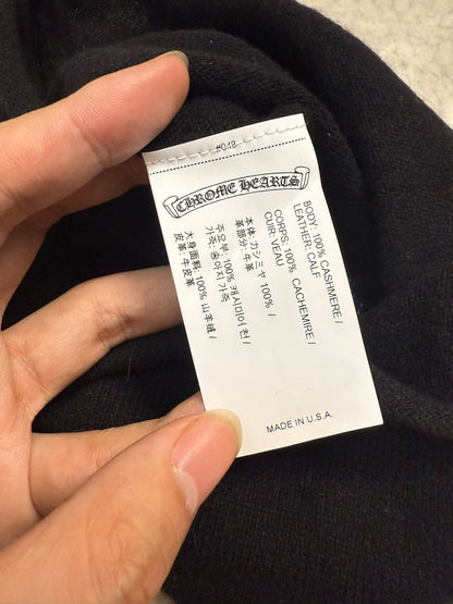 Chrome Hearts Blue Cross Cashmere Beanie