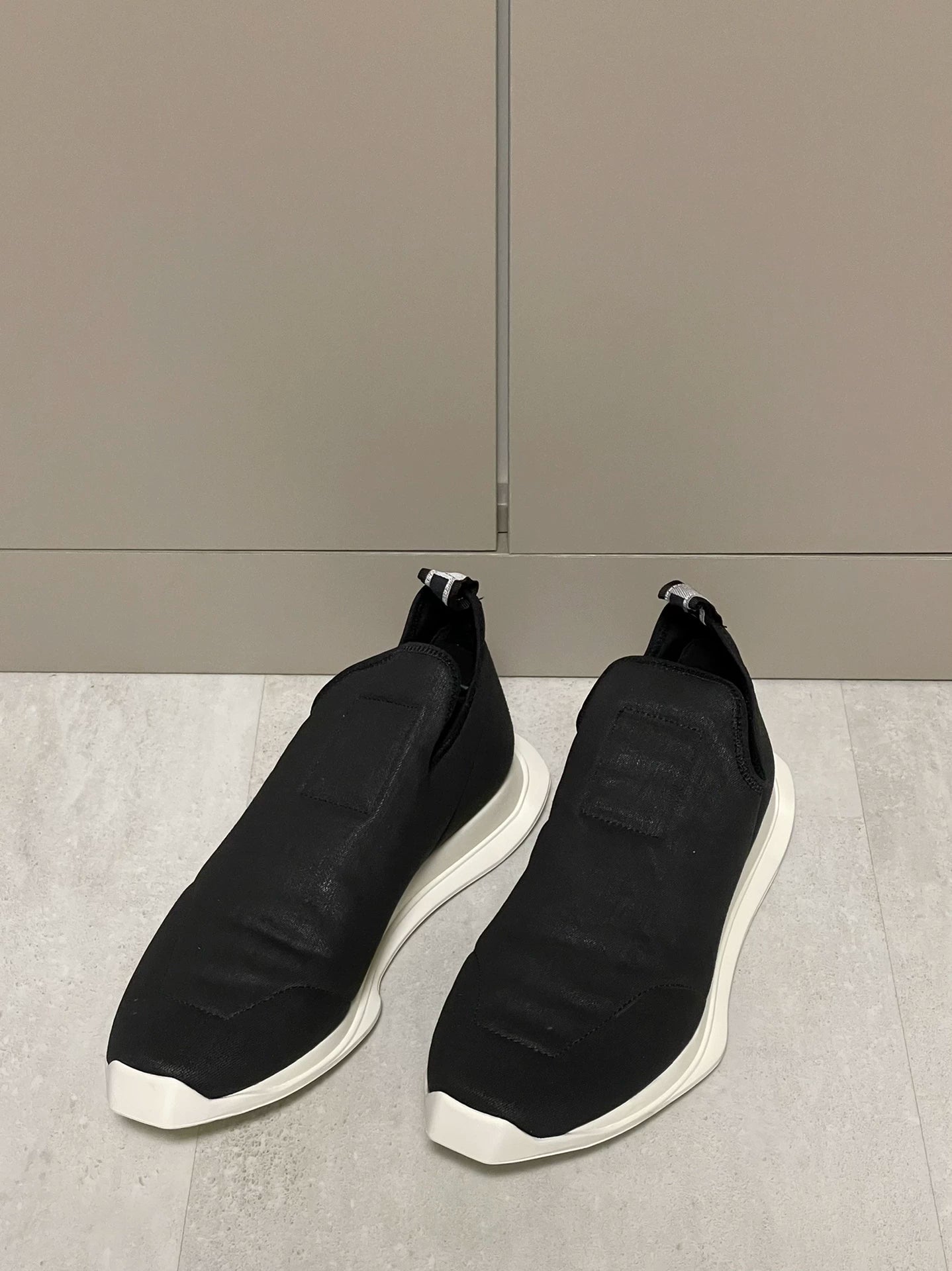 rick owens drkshdw low top sock sneakers