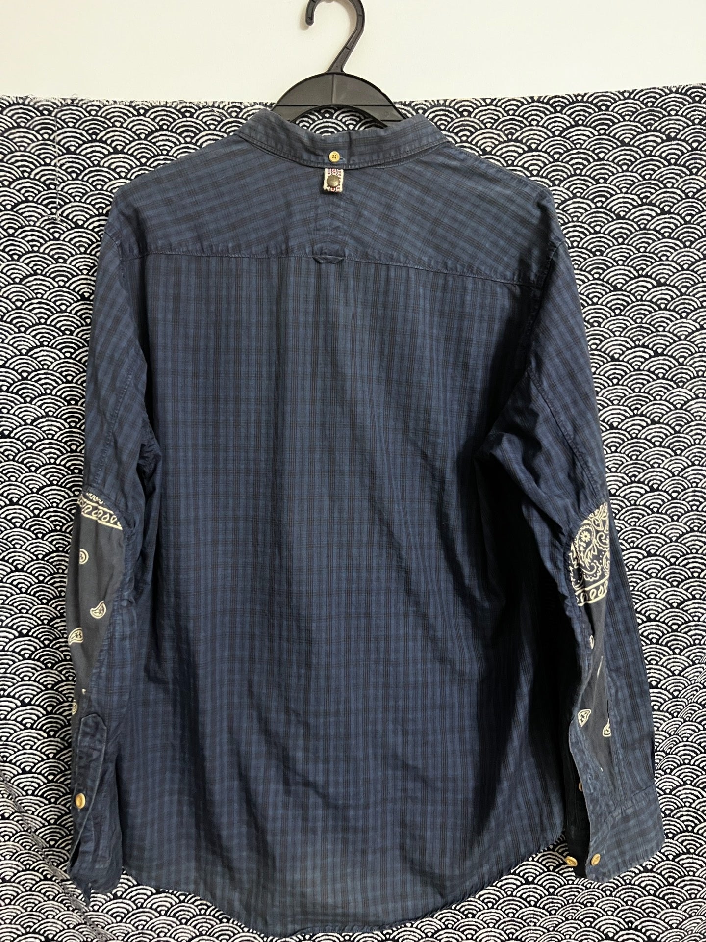 Visvim 12AW ICT Indigo Paisley Shirt