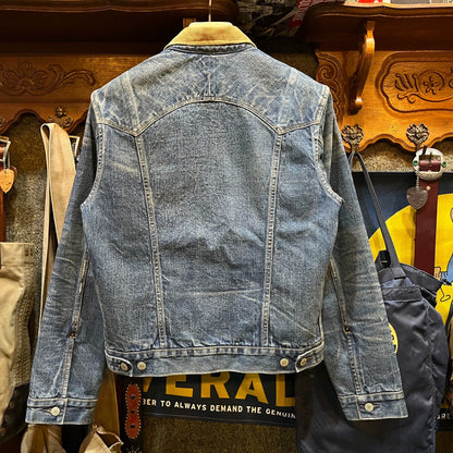 RRL Denim Jacket with Corduroy Collar