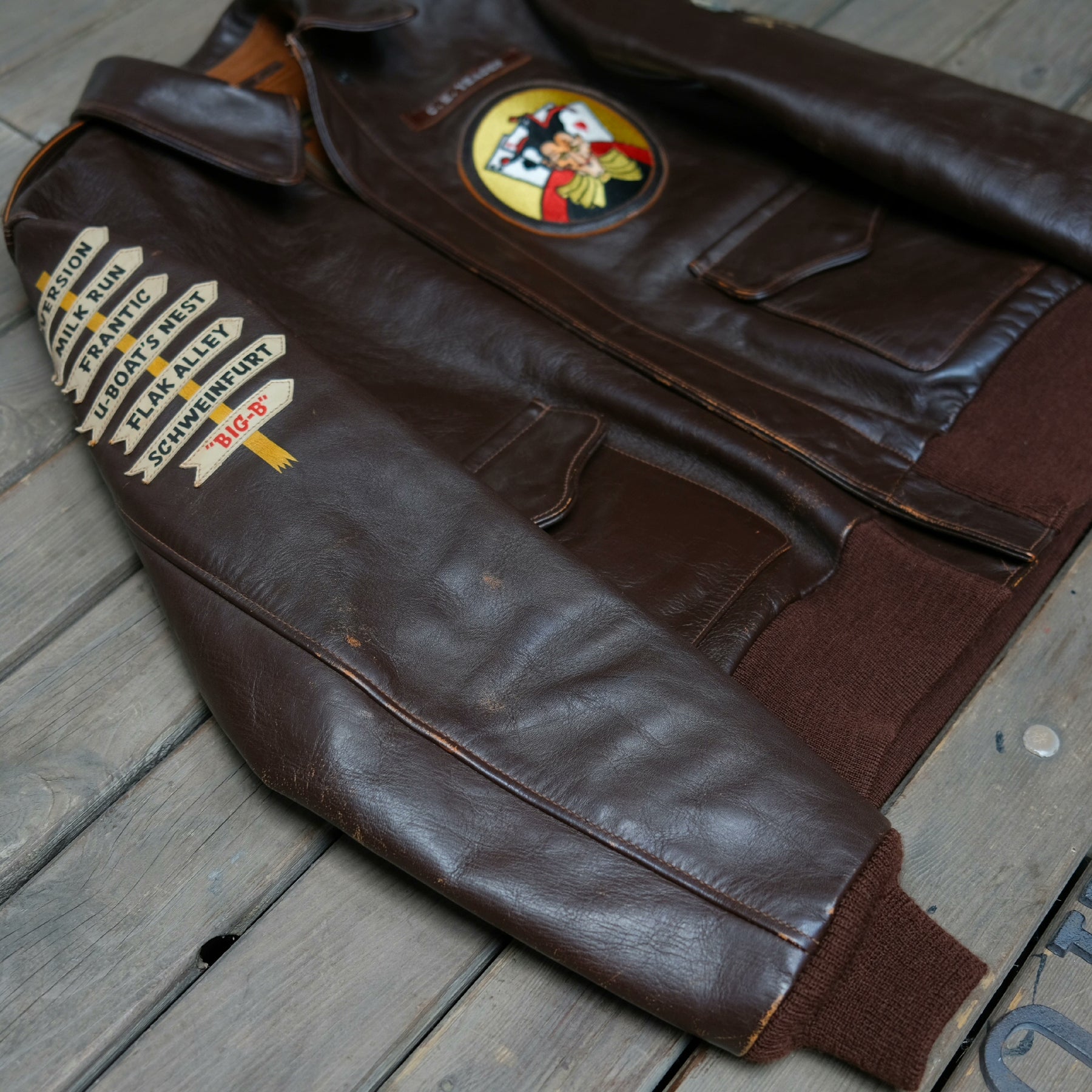 Real McCoy Horsehide A2 Flight Jacket