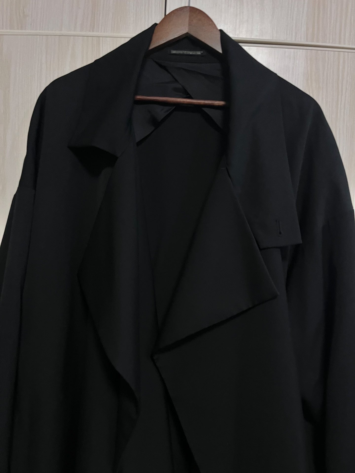 Yohji Yamamoto 23SS Classic Cape Coat