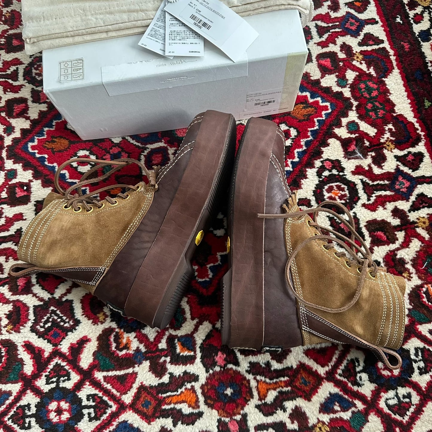 visvim decoy duck boots size 9.5