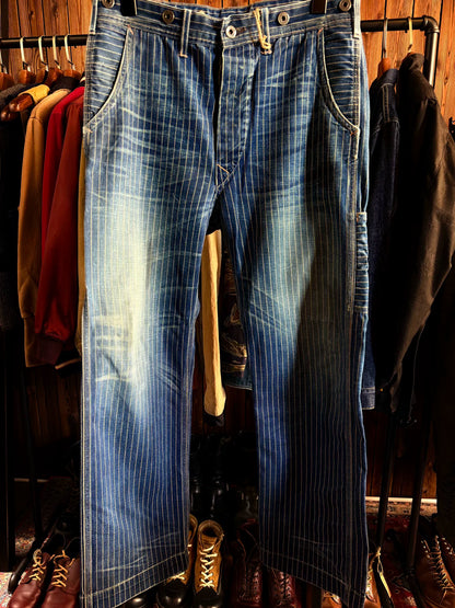 RRL Wabash Stripe Work Pants
