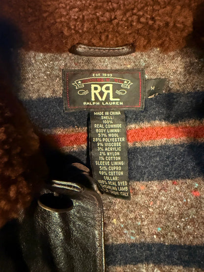 RRL Ralph Lauren Gambler Leather Jacket