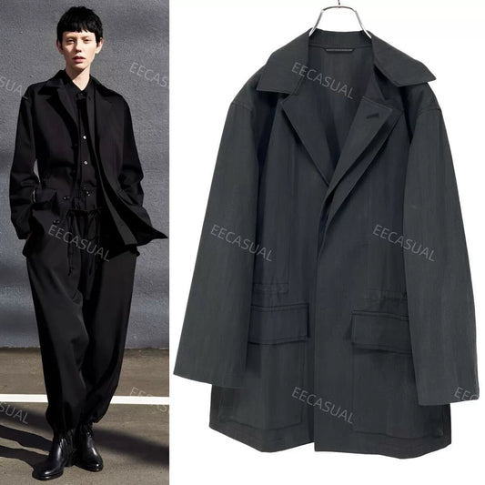 Yohji Yamamoto Gray Denim Jacket