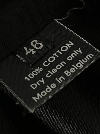 raf simons 98aw 1998-1999 black coat