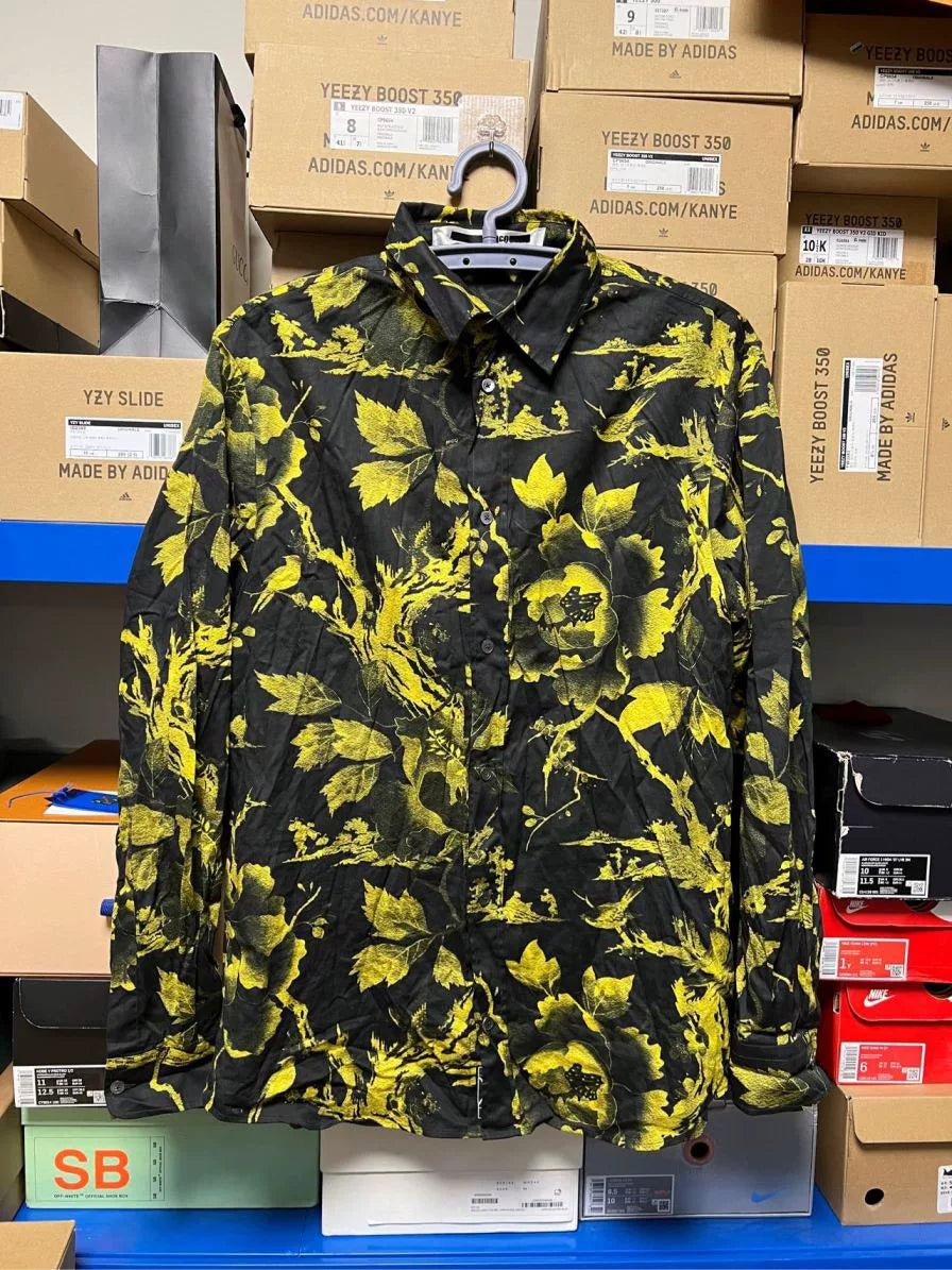 Alexander Mcqueen Floral Shirt Size 50