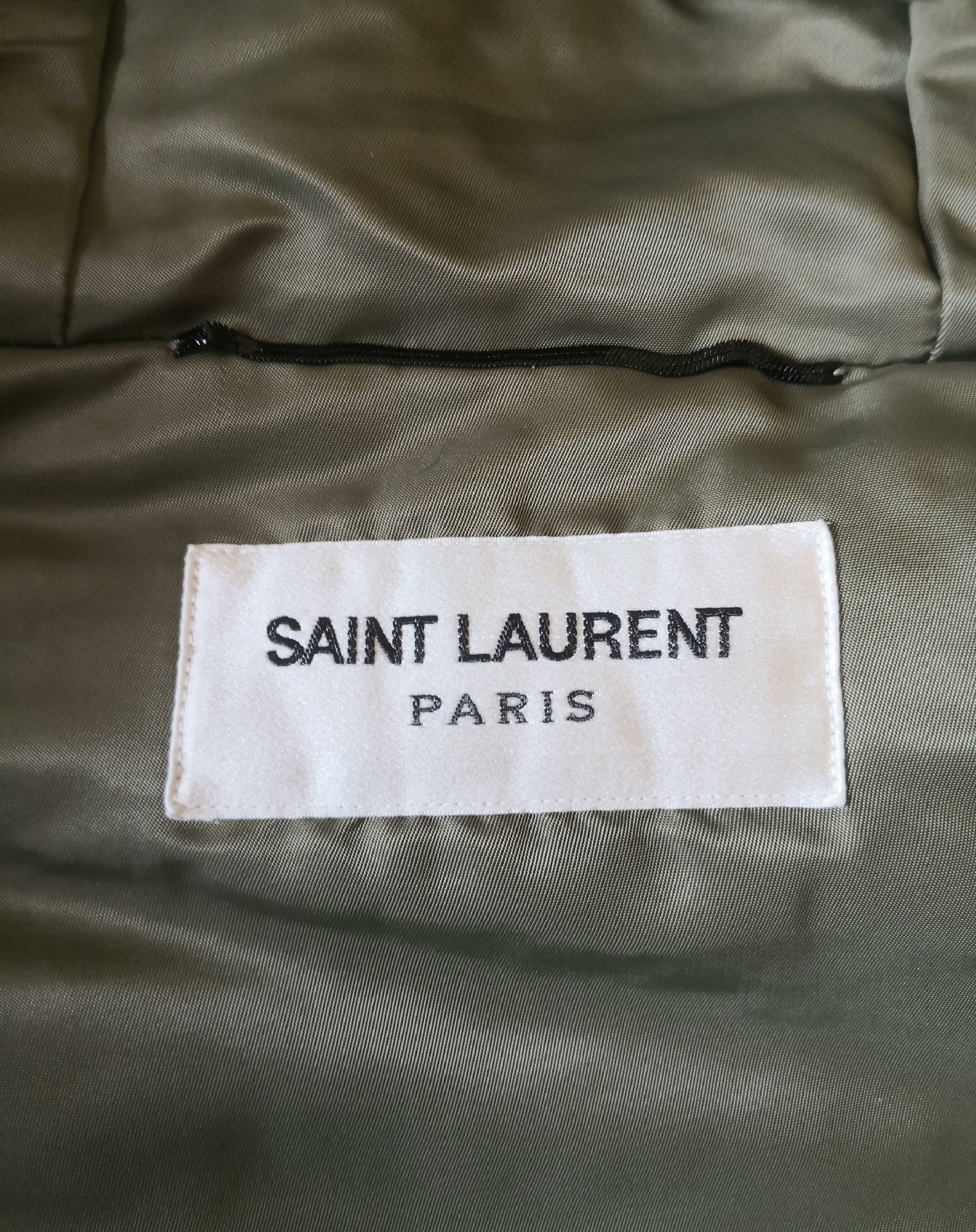 Saint Laurent MA1 Olive Green Padded Jacket