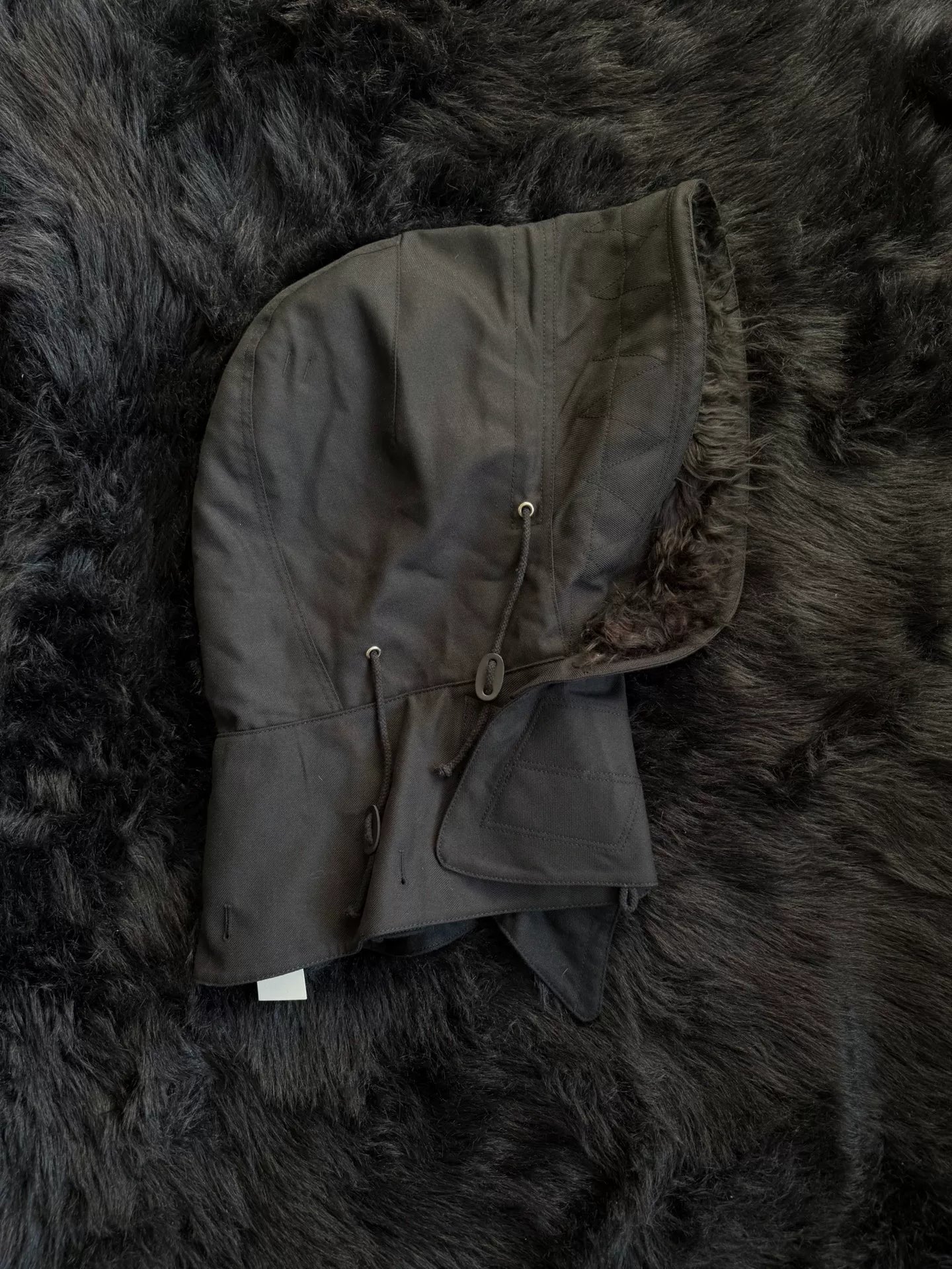 Comme des Garçons Black Hoodie with Tag