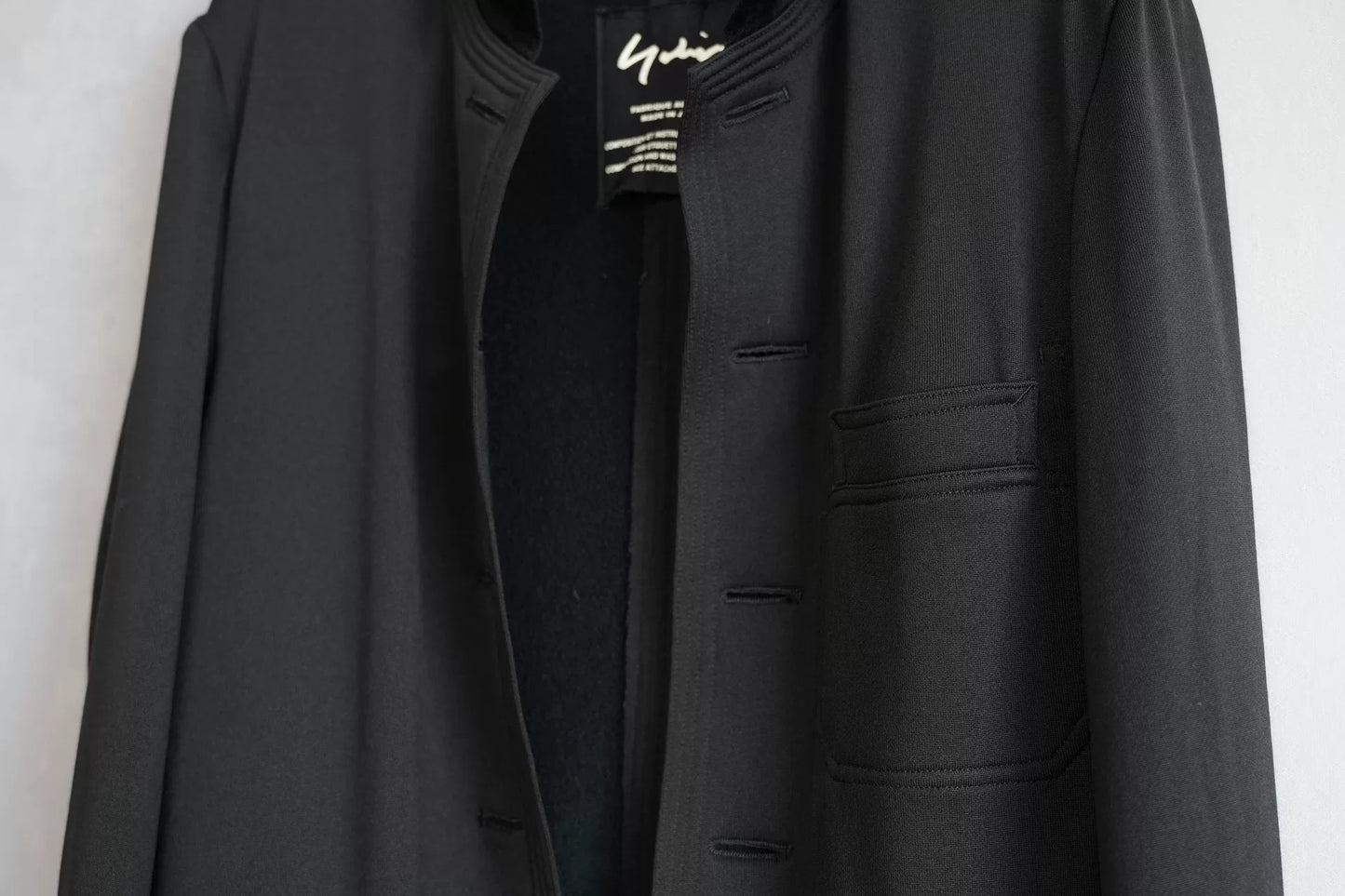 yohji yamamoto nylon blend jacket size 2