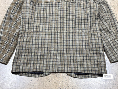 Ziggy Chen 21AW Deconstructed Wool-Cashmere Blazer