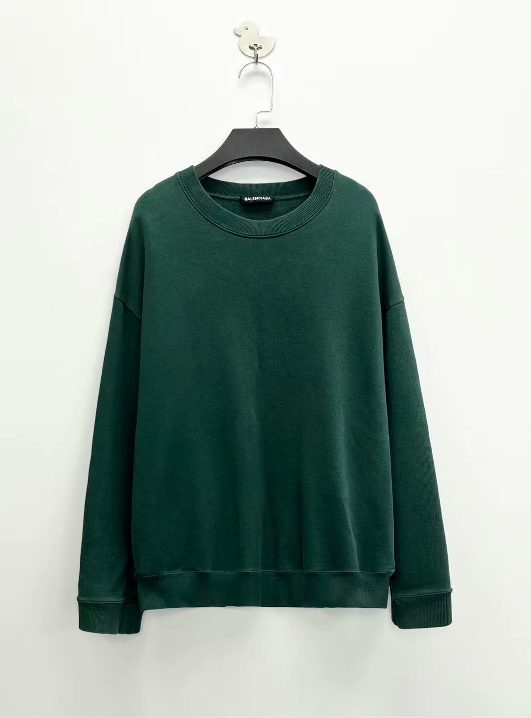 vintage green balenciaga logo sweatshirt