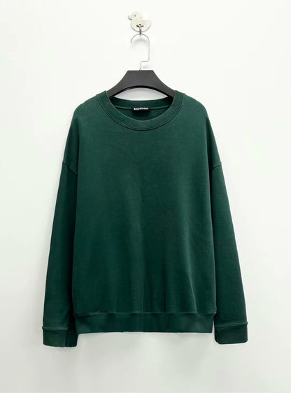 vintage green balenciaga logo sweatshirt