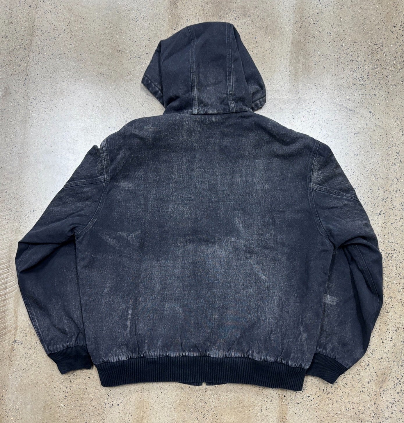 A.PRESSE Silk Linen Hooded Parka