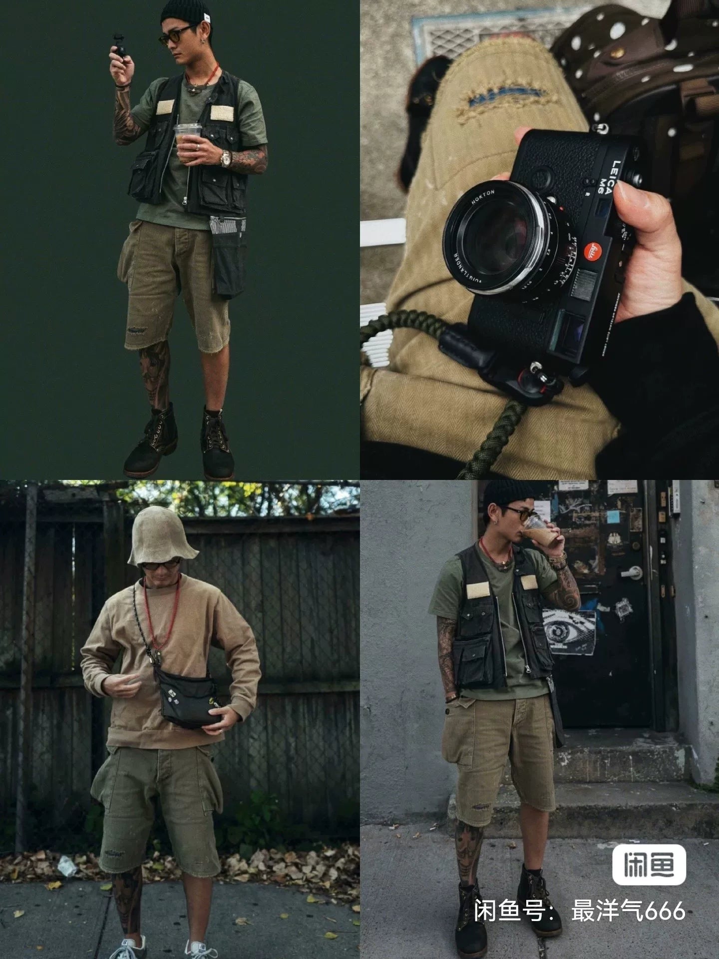 visvim veterans shorts with unique patchwork design