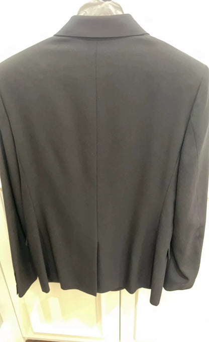 Saint Laurent Black Smoking Suit Jacket