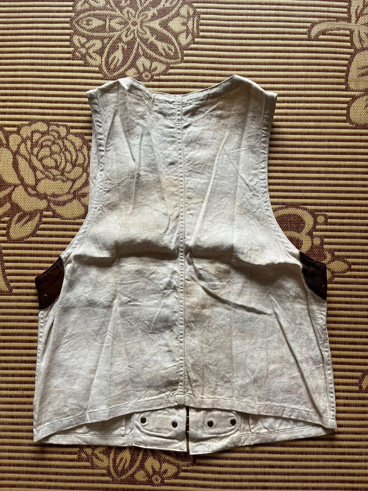 Kapital Vintage Light Wash Vest