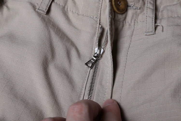visvim Eiger Giza Beige Cargo Pants