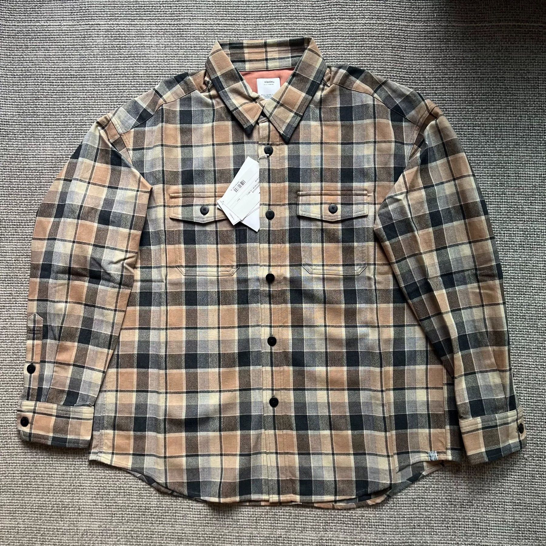 visvim LUMBER CHECK L/S Shirt