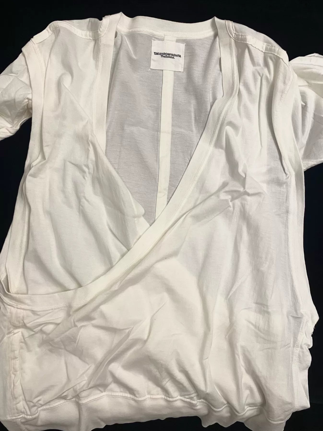 Soloist 2017SS Deconstructed Robe Tee
