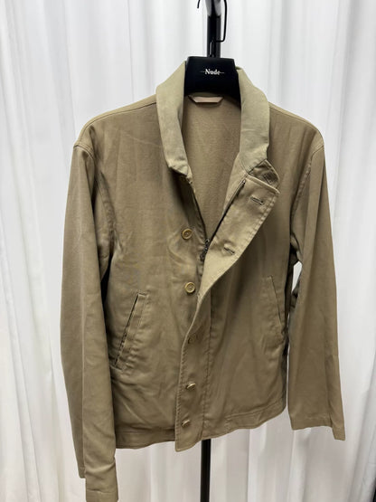 yohji yamamoto stylish stand-collar jacket
