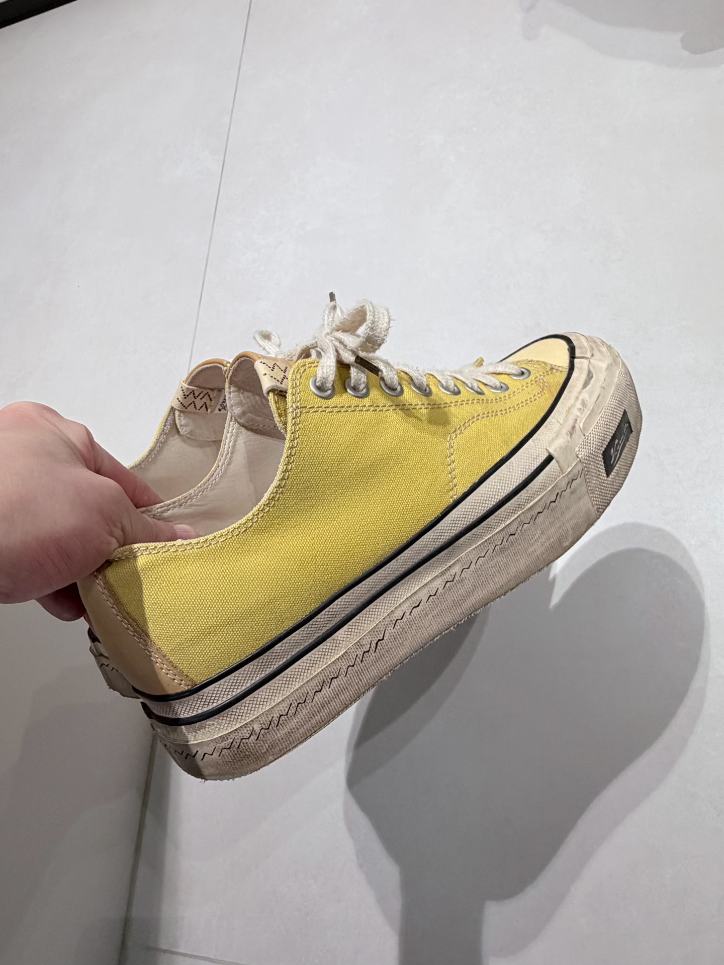 Visvim Thick-Soled Canvas Shoes