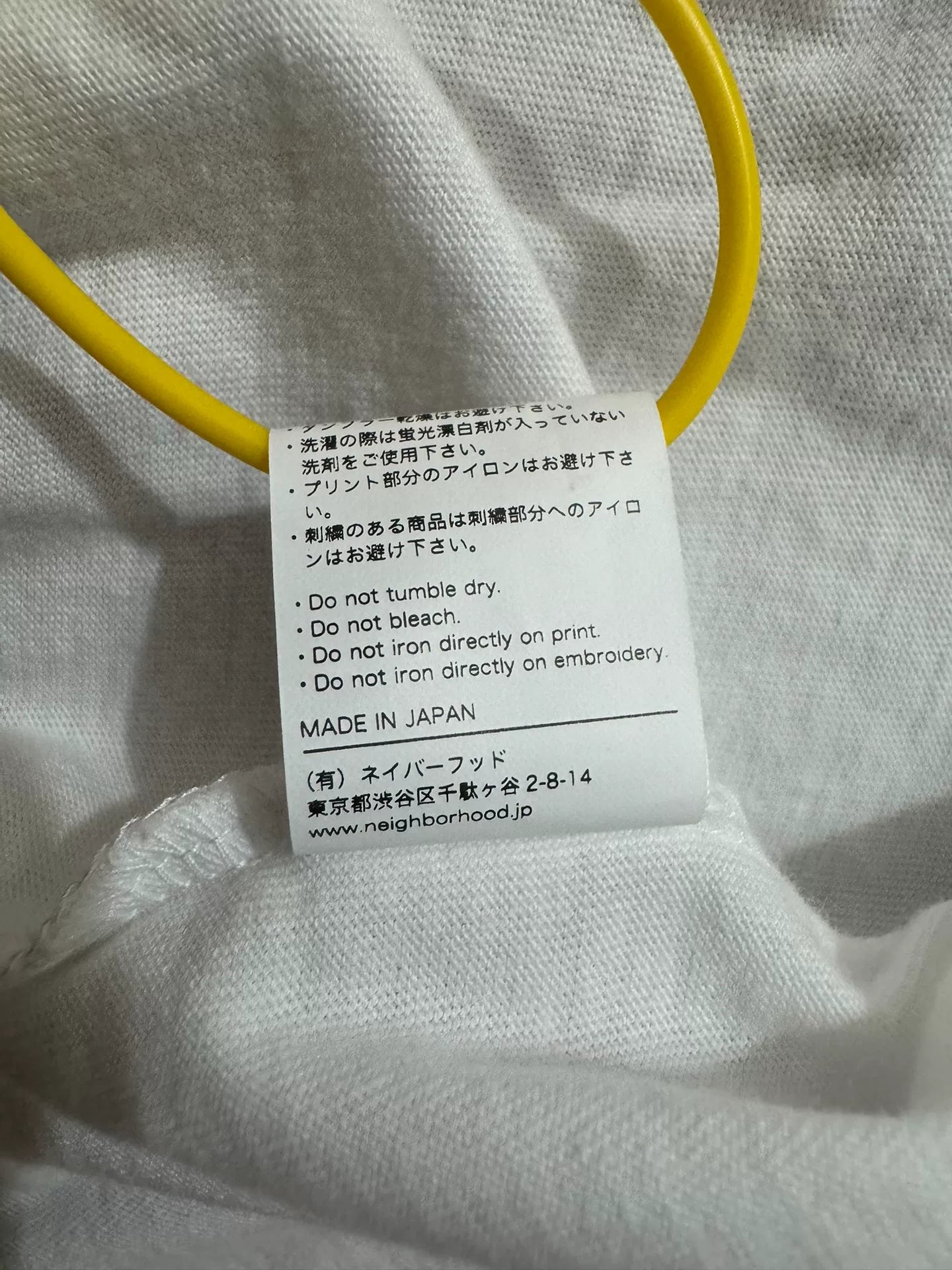 NEIGHBORHOOD x OSAMU NAGAHAMA TEE SS-3 25SS