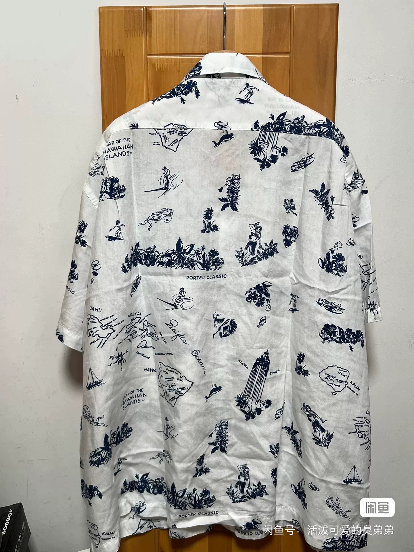 PORTER CLASSIC Hawaiian Aloha Silk Shirt