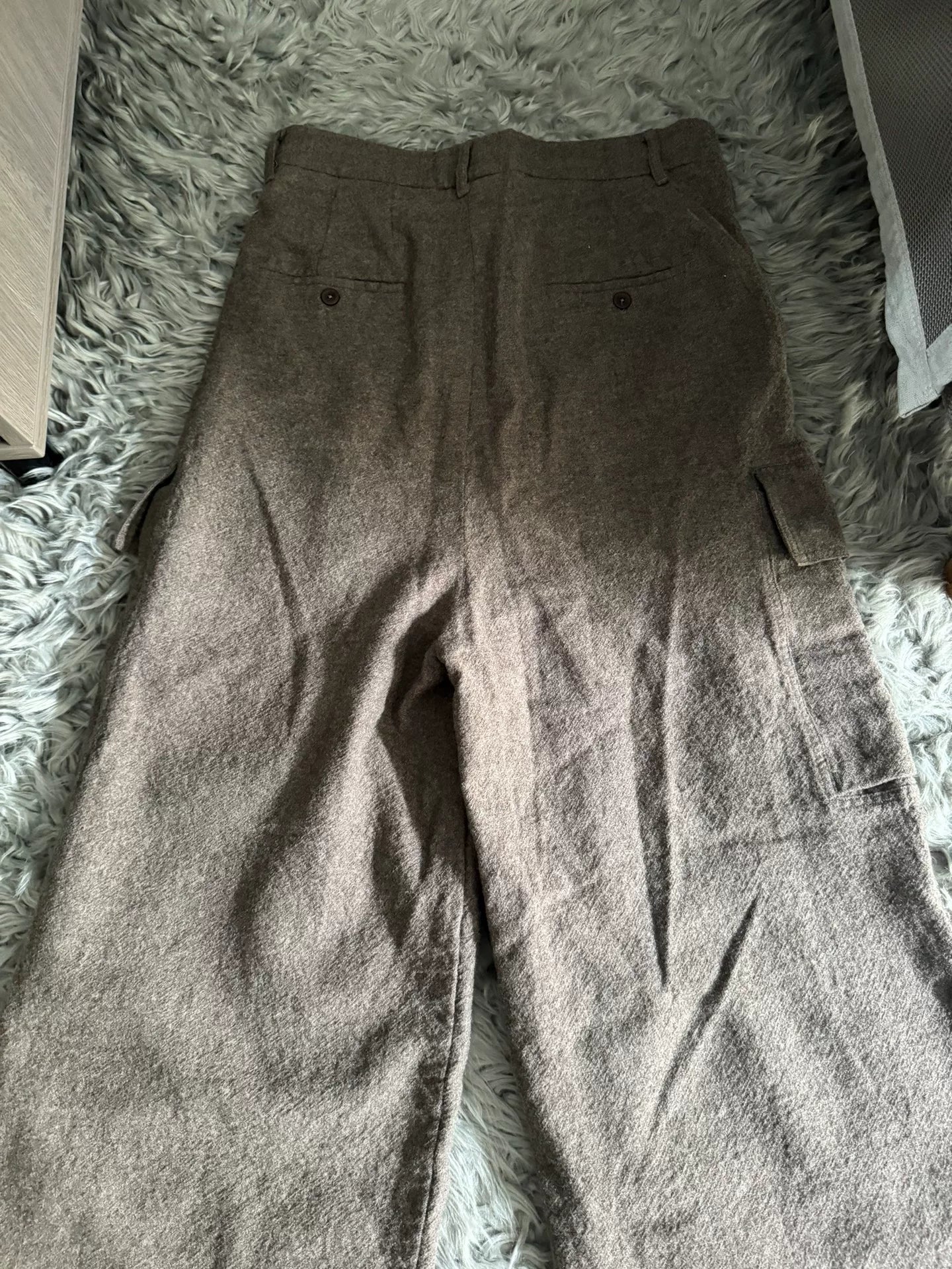 Rick Owens Workwear Wool Pants