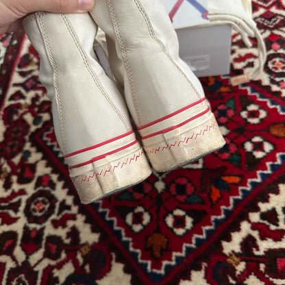 visvim skagway hi canvas shoes size 8