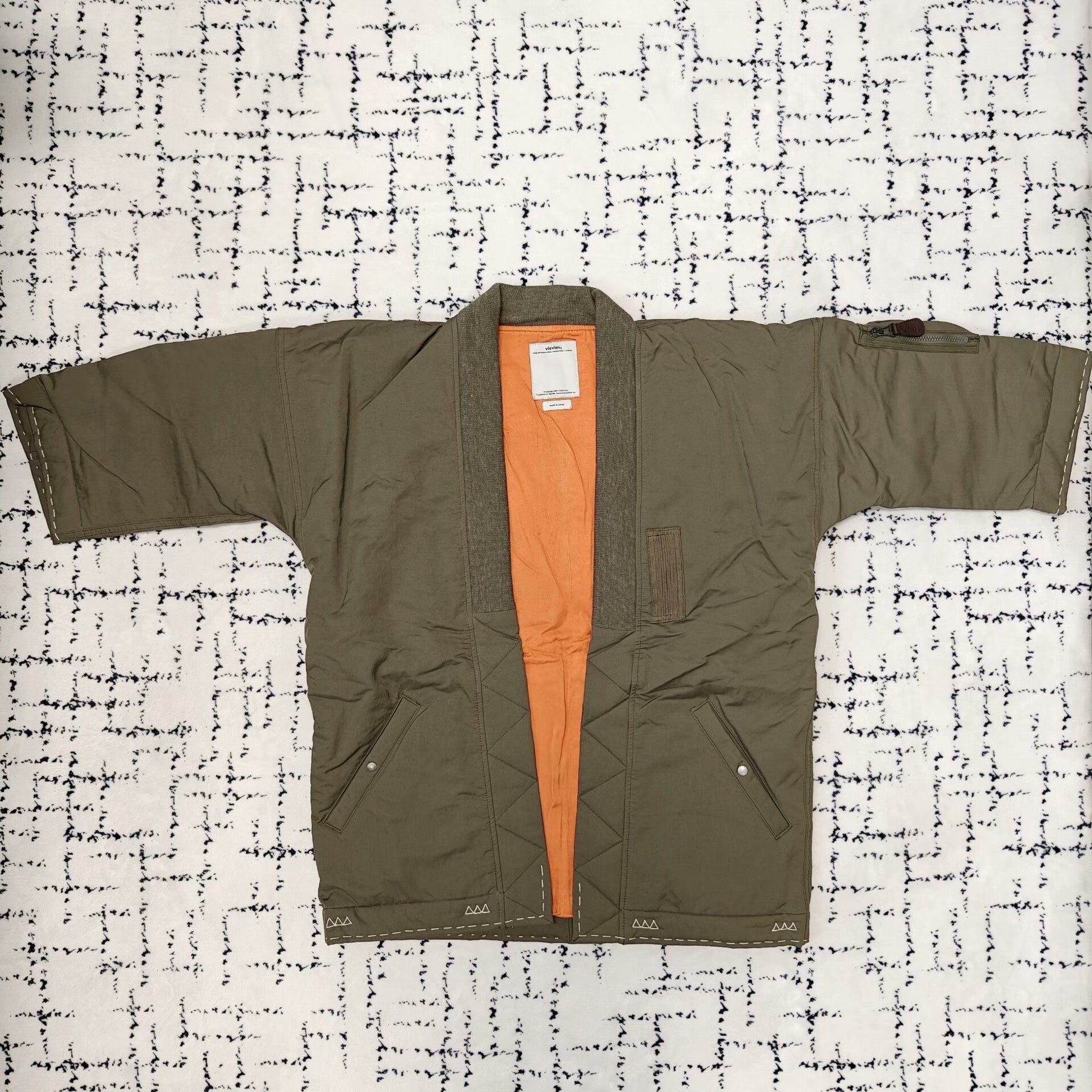 Visvim Sanjuro Kimono Down Jacket