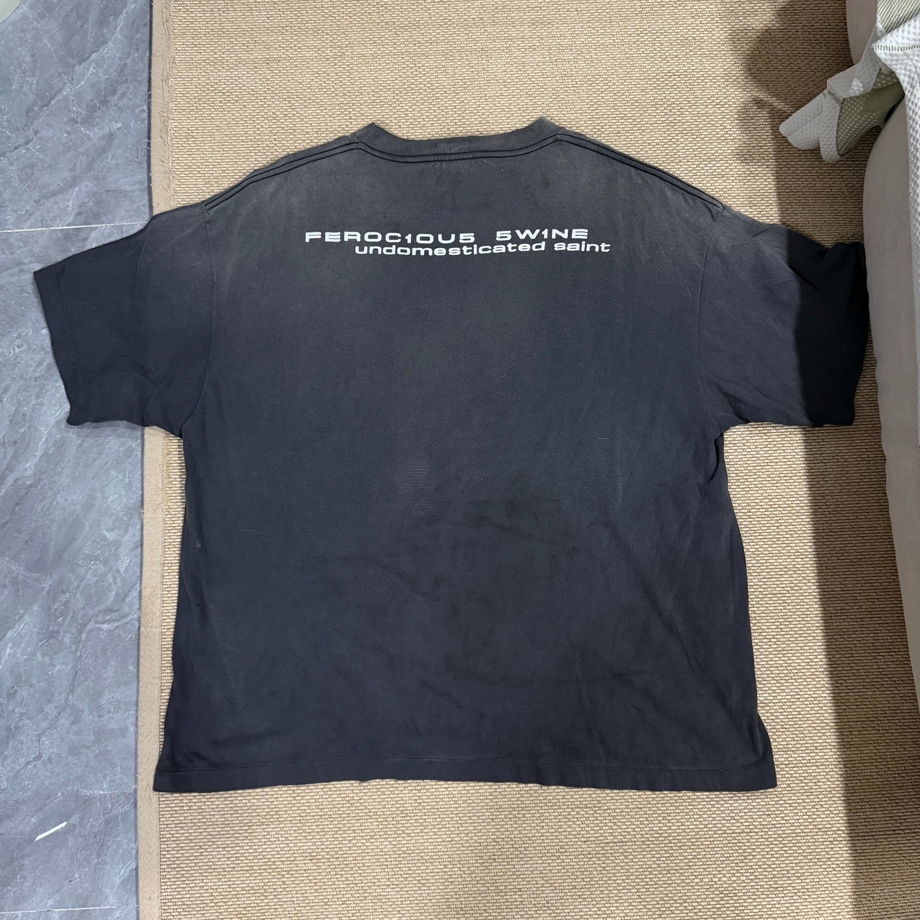Saint Michael Dark Alien Washed Short Sleeve