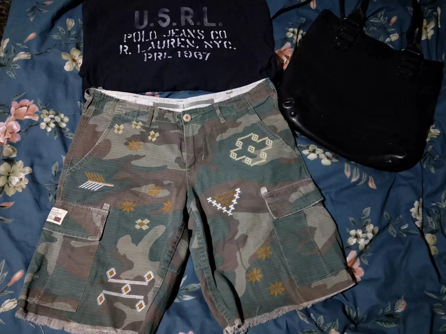 Ralph Lauren Duck Camo Cargo Shorts
